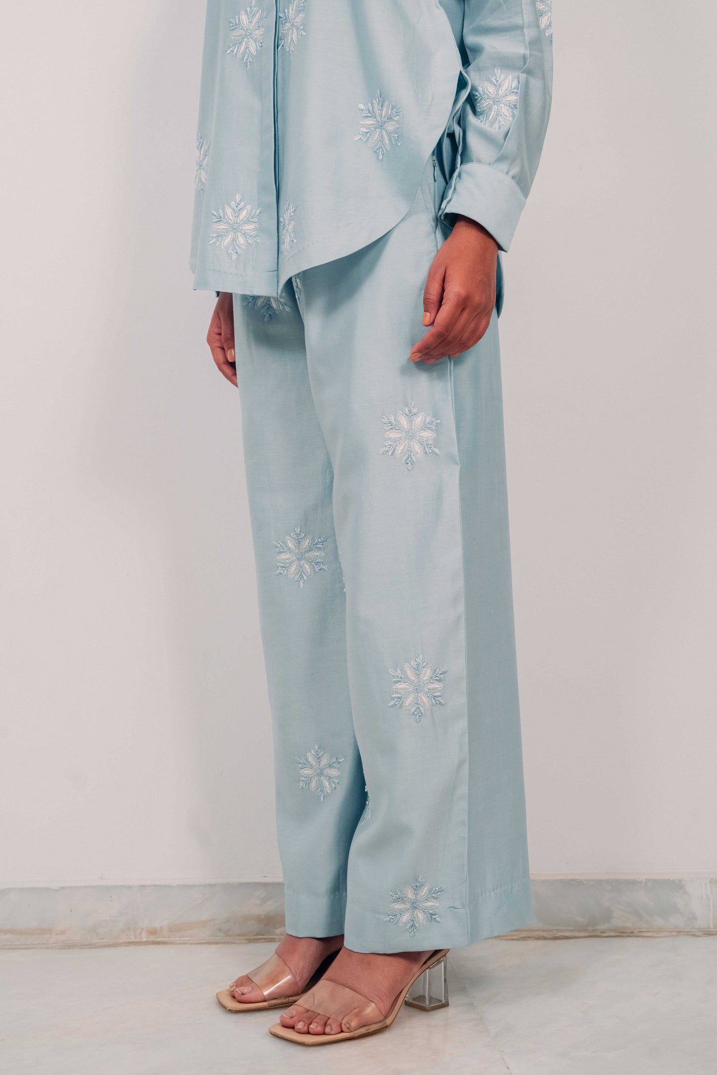 Baby Blue Anti-Fit Shirt and Pant Set